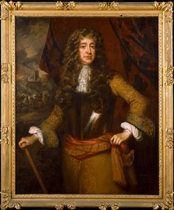 Hombre desconocido llamado Guillermo III (óleo sobre lienzo) de William Wissing or Wissmig