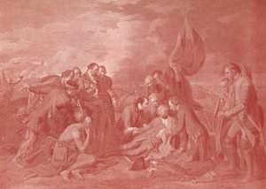 La muerte del General Wolfe, c1776 de William Woollett