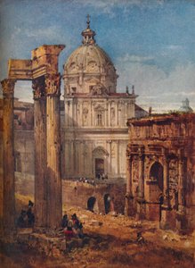 Escena romana, c. 1831 de William Wyld