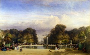 Los jardines de las Tullerías, París de William Wyld