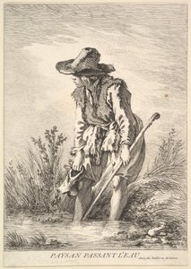 Campesino Cruzando el Agua, 1786 de William Wynne Ryland