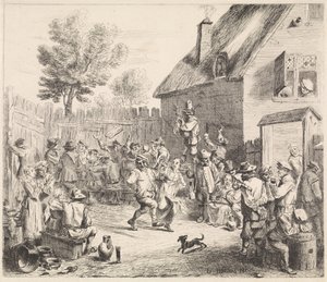 Boerenkermis de William Young Ottley