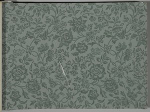 Libro de muestras de papel tapiz, antes de 1917 de William and Company Morris