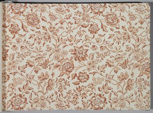 Libro de muestras de papel tapiz, antes de 1917 de William and Company Morris
