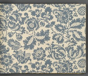 Libro de muestras de papel tapiz, antes de 1917 de William and Company Morris