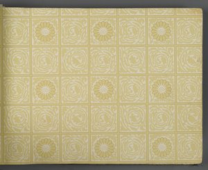 Libro de muestras de papel tapiz, antes de 1917 de William and Company Morris