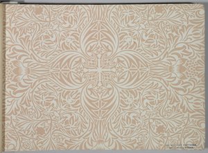 Libro de muestras de papel tapiz, antes de 1917 de William and Company Morris