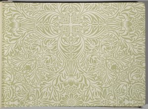Libro de muestras de papel tapiz, antes de 1917 de William and Company Morris