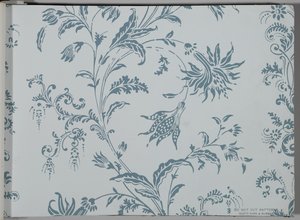 Libro de muestras de papel tapiz, antes de 1917 de William and Company Morris