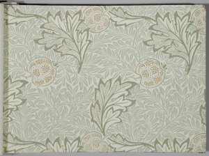 Libro de muestras de papel tapiz, antes de 1917 de William and Company Morris