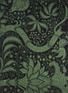 Libro de muestras de papel tapiz, antes de 1917 de William and Company Morris