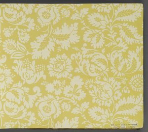 Libro de muestras de papel tapiz, antes de 1917 de William and Company Morris