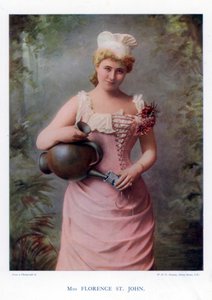 Florence St John, actriz y cantante inglesa, 1901 de William and Daniel Downey