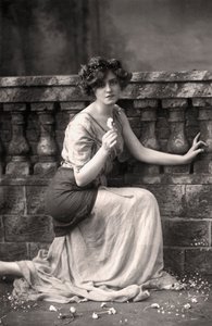 Gabrielle Ray 1883-1973, actriz inglesa, 1900s.