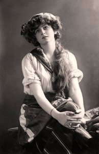 Gabrielle Ray 1883-1973, actriz inglesa, principios del siglo XX de William and Daniel Downey