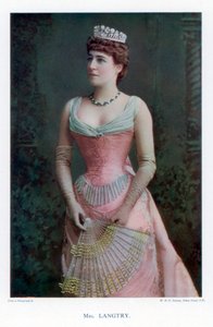 Lillie Langtry, actriz británica, 1901 de William and Daniel Downey