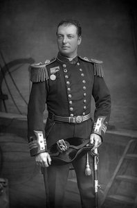Lord Charles Beresford 1846-1919, almirante británico y miembro del parlamento, 1890 de William and Daniel Downey