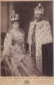 Reina Alexandra y Rey Eduardo VII de William and Daniel Downey