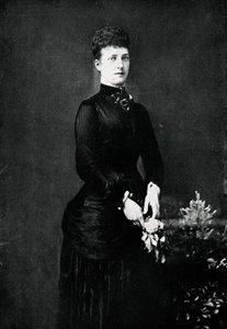 La reina Alexandra en el año de su boda de plata, 1888 de William and Daniel Downey