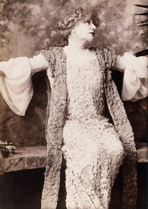 Sarah Bernhardt en Francesca de Rimini de William and Daniel Downey