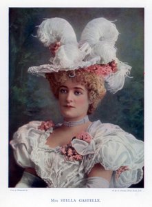 Stella Gastelle, actriz, 1901 de William and Daniel Downey
