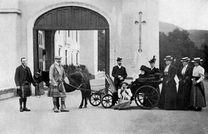 La visita del Zar a Balmoral, 1896 de William and Daniel Downey