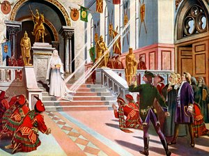 La Dame Blanche La Dama Blanca, Último acto y escena