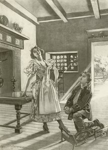 Marta, Acto III escena vi de William de Leftwich Dodge
