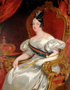 Retrato de D. María II, Reina de Portugal