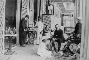 Bombay: Veranda del Hotel Watson de Willoughby Wallace Hooper