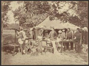 [Consulta en el campamento] de Willoughby Wallace Hooper