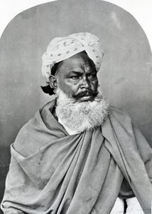 Retrato de un hombre indio, de 