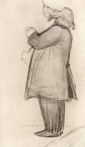 Johannes Brahms (1833-1897) Compositor, director de orquesta alemán (dibujo) de Willy von Beckerath