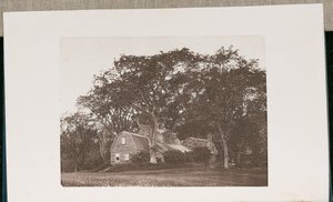 La antigua casa Fairbanks en Dedham, Massachusetts, construida en el año 1636 de Wilson Flagg