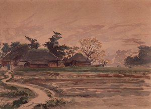 Paisaje con casas de Winckworth Allan Gay