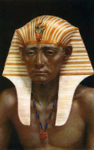 Amenemhat III, faraón egipcio antiguo de la 12ª dinastía, siglo XIX a.C., 1926