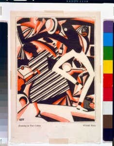 Dibujo en dos colores" / Interpretación del Harlem Jazz I