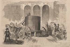 Un carro de riego de Boston de Winslow Homer