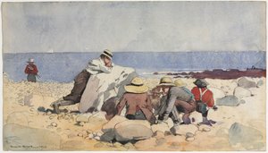Una parrillada de almejas, 1873