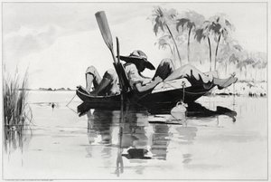 Una fiesta de pesca de Winslow Homer