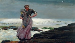 Una luz en el mar, 1897 de Winslow Homer