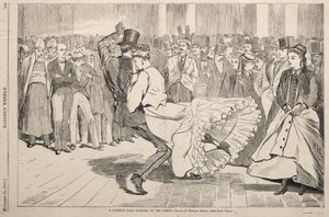 Un baile parisino - Bailando en el Casino, 1867