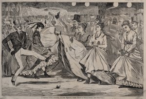 Un baile parisino: bailando en el Mabille, París