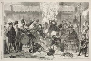 Un tobogán de nieve en la ciudad de Winslow Homer