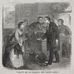 Permítame examinar a la joven, 1860 de Winslow Homer