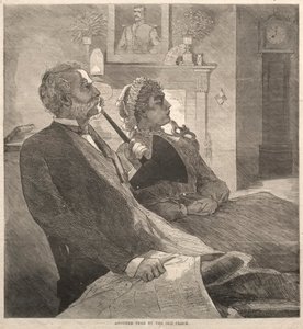 Otro Año junto al Viejo Reloj, 1870 de Winslow Homer