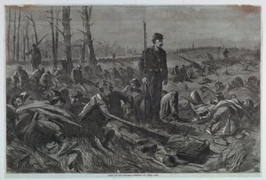 Ejército del Potomac – Durmiendo sobre sus armas de Winslow Homer
