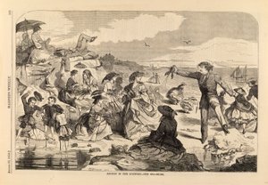 August in the Country--The Sea-Shore, de Harper