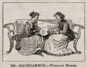 Backgammon de Winslow Homer