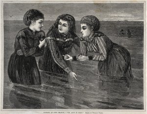 Bañándose en Long Branch, ¡Oh, qué frío!, 1871